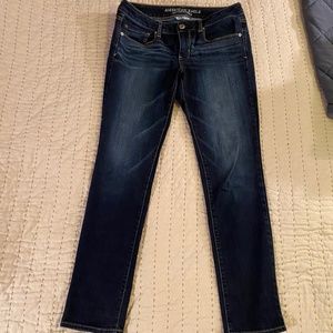 American Eagle- Size 10 Skinny Jeans- Dark Wash